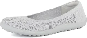 KBZone Women‘s Flat Shoes Round Toe Knit Ballet Flat Comfort Dressy Flat Walking Shoes
